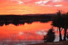 27 Emerald Lakes Sunset Fish Jumping for Joy